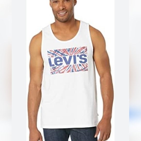 Levi's Other - Levi's tie dye tank top athletic wear size Large